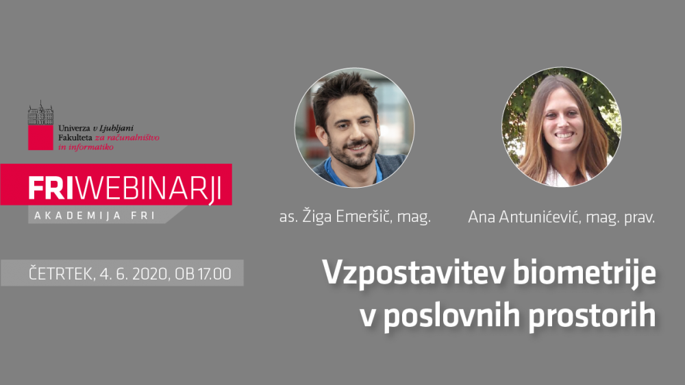 Vzpostavitev biometrije v poslovnih prostorih 